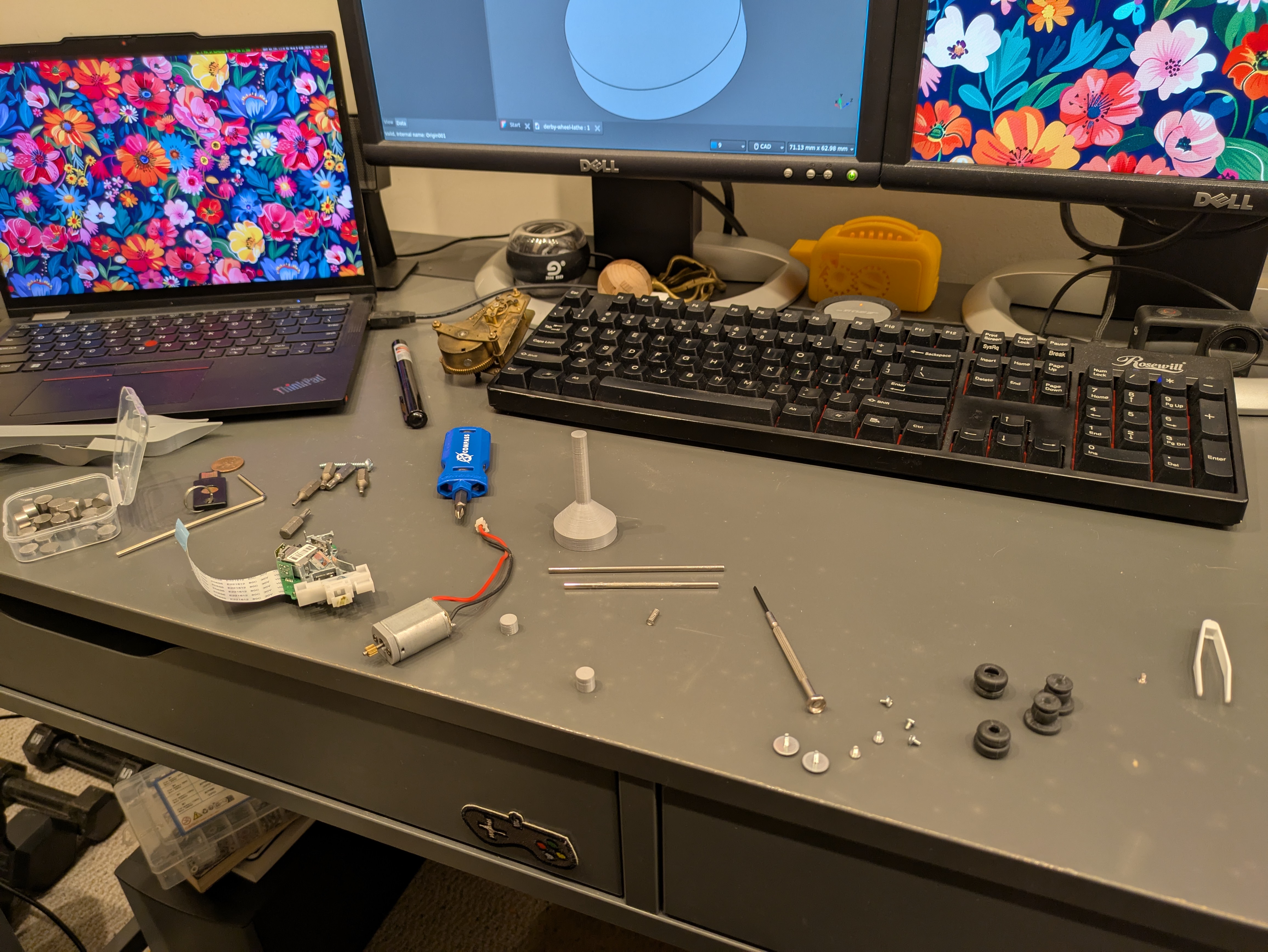 The assembly process was also messy, but this is par for the course when it comes to my office.